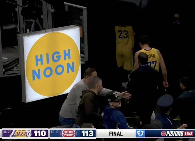 湖人九连胜终结被活塞双杀 东契奇32分难救主