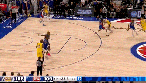 湖人九连胜终结被活塞双杀 东契奇32分难救主