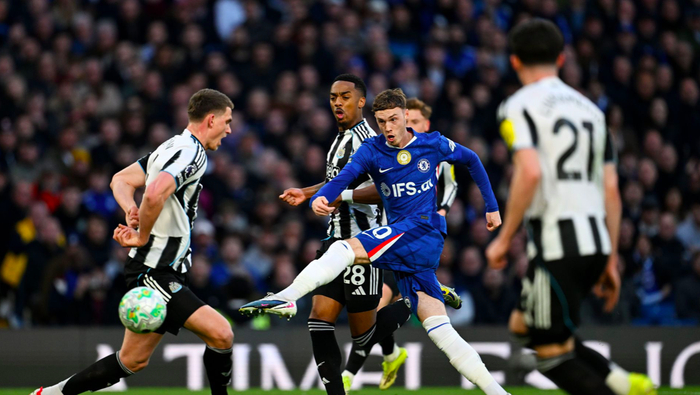 英超强强对话切尔西主场告负 纽卡斯尔力克蓝军