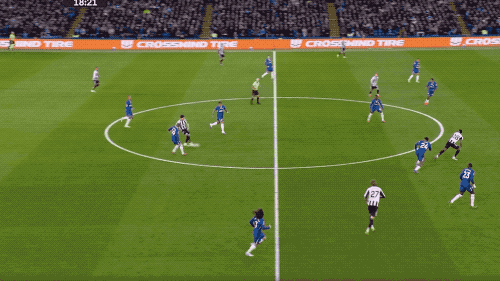 英超强强对话切尔西主场告负 纽卡斯尔力克蓝军