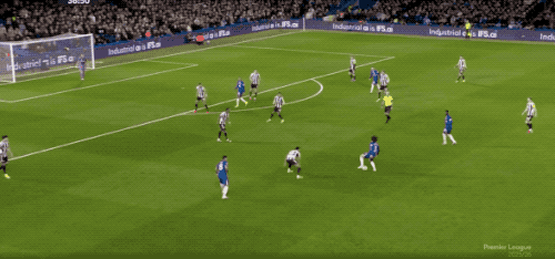 英超强强对话切尔西主场告负 纽卡斯尔力克蓝军