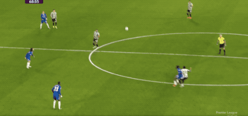 英超强强对话切尔西主场告负 纽卡斯尔力克蓝军